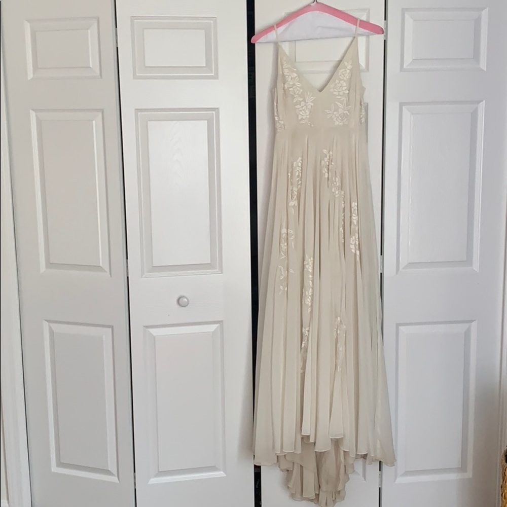 BHLDN wedding dress size 2
